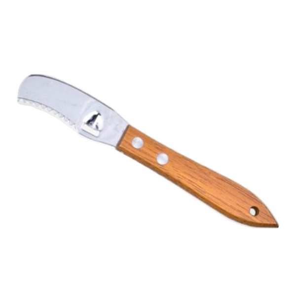 orangeknife Orange Peeler  Wood Handle