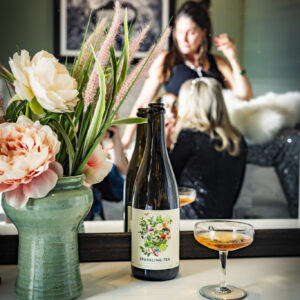 PMGreen75Miljo Green Tea Rhubarb Sparkling Tea by Pettersson & Munthe 750ml